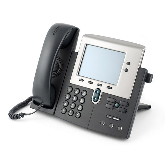 Digital network IP telephone (VOIP) stock photo